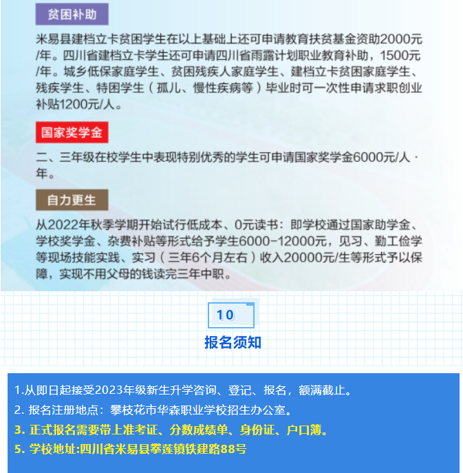 四川中專招生簡章